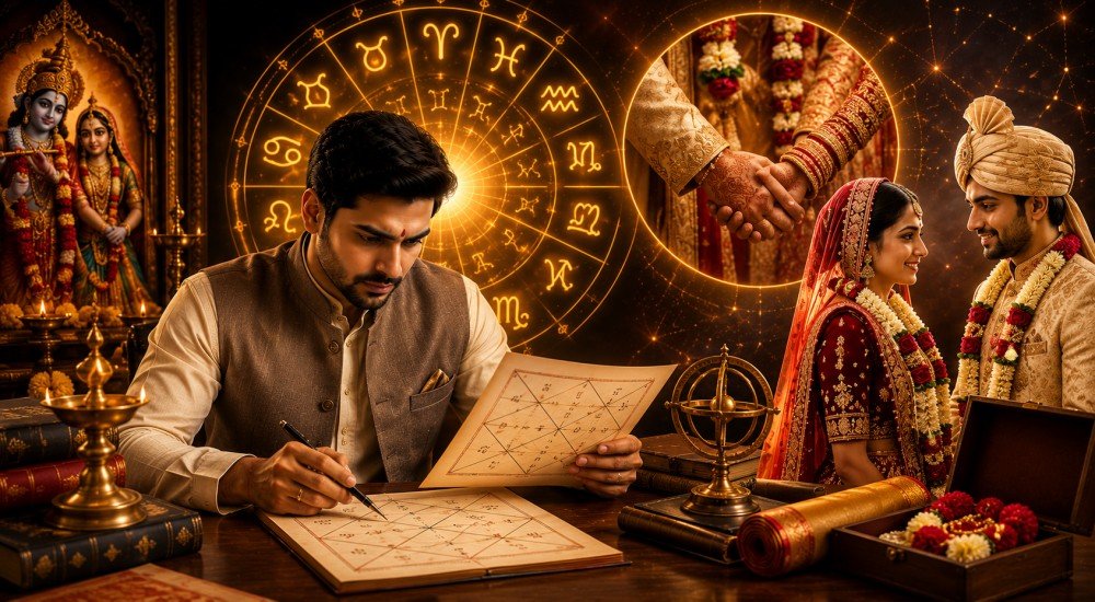 विवाह के लिए कुंडली मिलान
